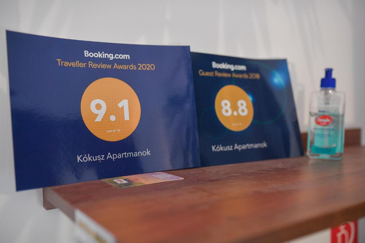 Kokusz Apartmanok Eger Eksteriør billede
